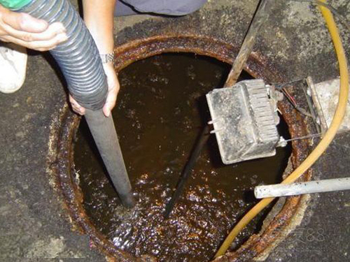 玉泉隔油池清理